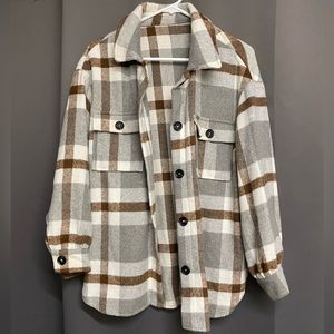 Plaid Flannel Shacket